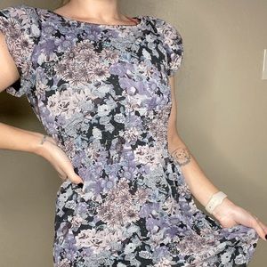 Floral dress 💜